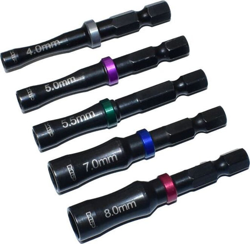4.0mm , 5.0mm, 5.5mm, 7.0mm & 8.0mm Nut Driver Speed Tip
