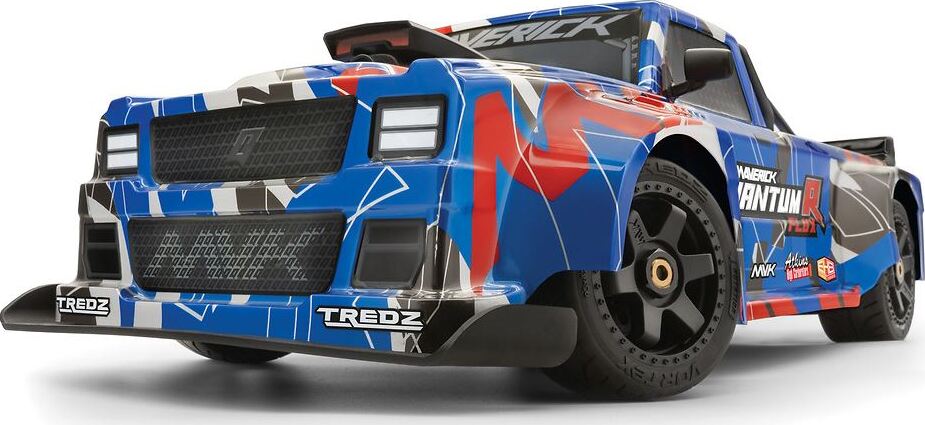 QuantumR Flux 4S 1/8 4WD RTR Race Truck - Blue / Red