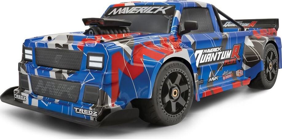 QuantumR Flux 4S 1/8 4WD RTR Race Truck - Blue / Red