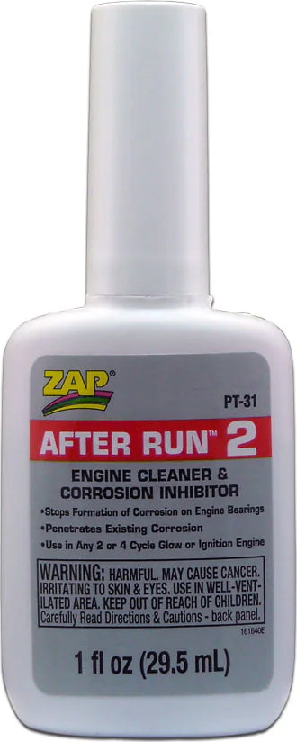 Zap After-Run Engine Treatment 1oz Bottle