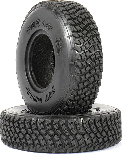 1" PBX A/T Scale Tires & Foam Inserts (2pcs)