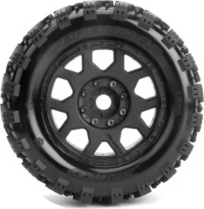 1/8 MT 3.8" Defender Belted Mounted Tires w/ Removable Hex