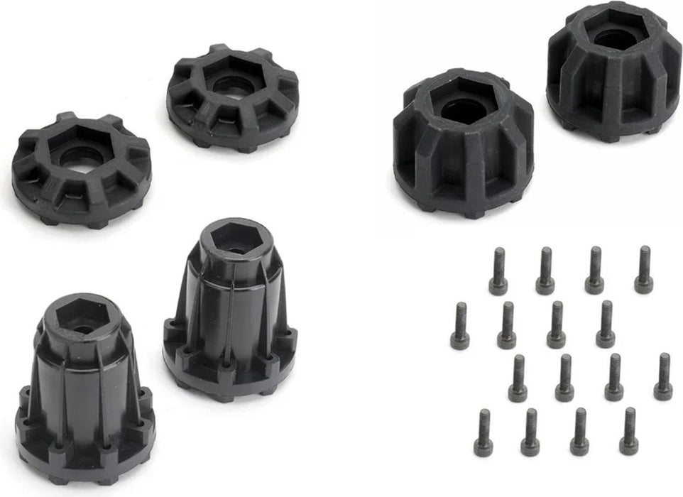 1/8 MT 3.8" Defender Belted Mounted Tires w/ Removable Hex