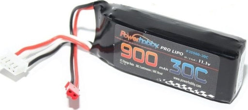 3S 11.1V 900MAH 30C W/ JST