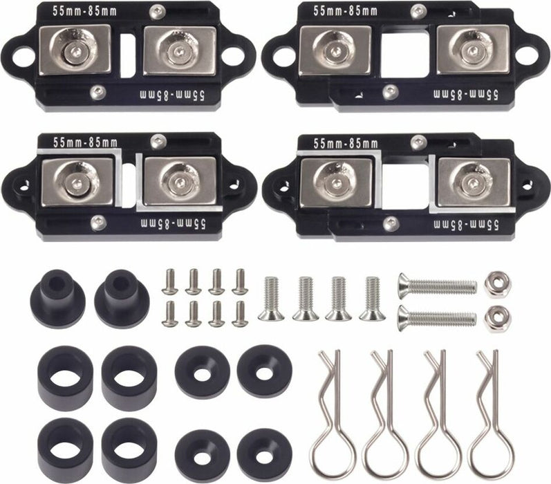 Adjustable Magnetic Body Post Mount for TRX-4 Rock Crawler