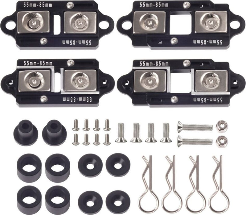 Adjustable Magnetic Body Post Mount for TRX-4 Rock Crawler