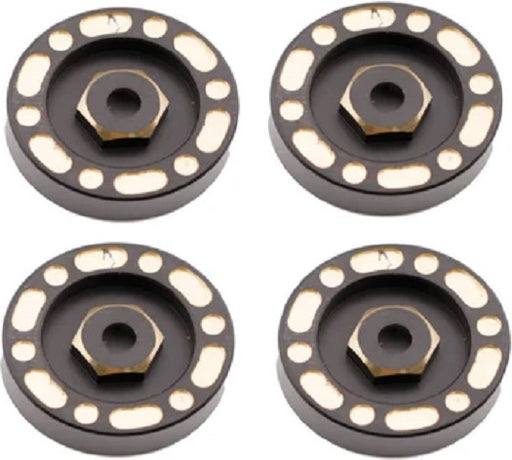 Brass 7mm Hex Hub Weight Set, for HPI Venture18