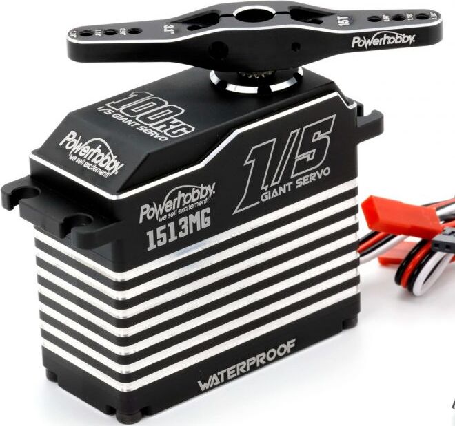 1513MG 1/5 Aluminum Waterproof High Torque Brushless Servo 3S