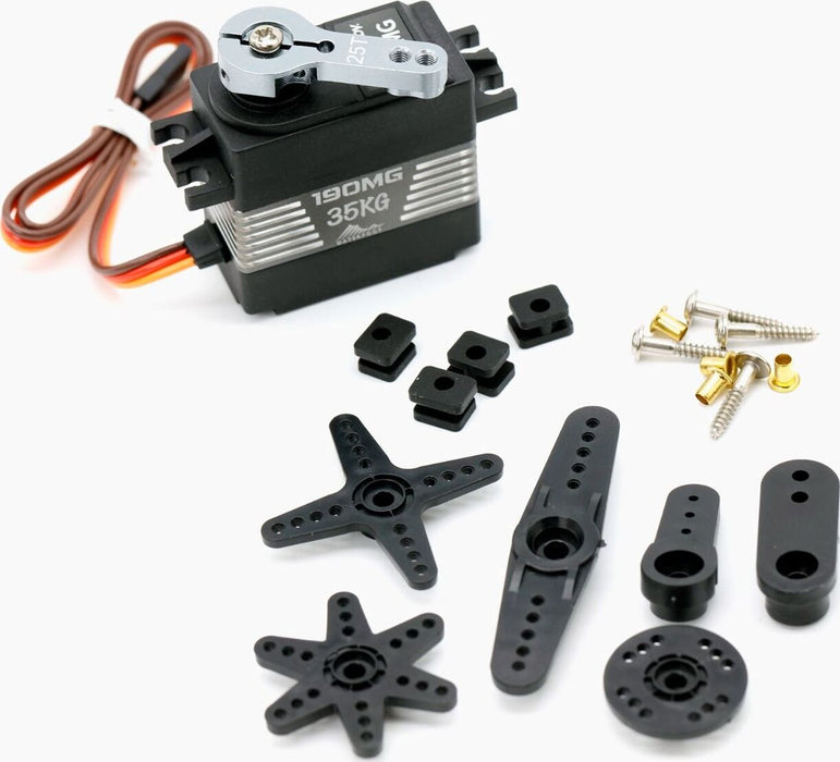 190MG 1/10 35kg High Torque Metal Gear Waterproof HV Servo