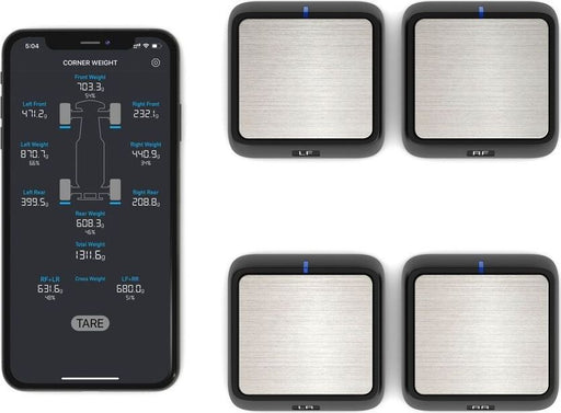 SCWS2000 Bluetooth RC Corner Weight Scale System w/ 4 Scale