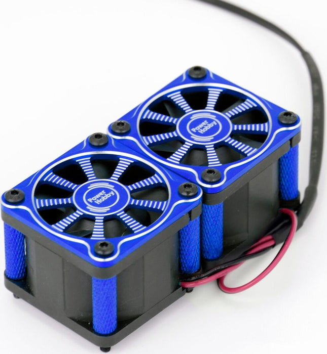 Twister Twin / Dual 40mm 1/8 1/5 Motor Aluminum Cooling Fan