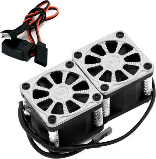 Twister Twin / Dual 40mm 1/8 1/5 Motor Aluminum Cooling Fan