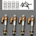 Axial SCX24 C10 JLU Jeep Betty Aluminum Shocks Copper