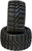 Defender 2.8 Belted 1/10 Stadium Truck Tires 14mm Arrma
