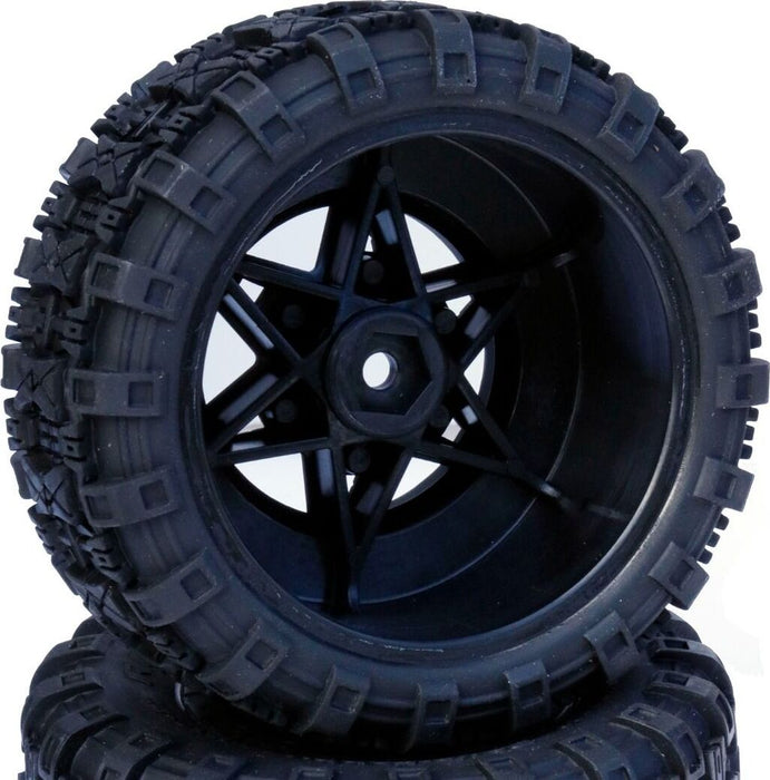Raptor 2.2 SCT Short Course Belted Tires Mounted Arrma