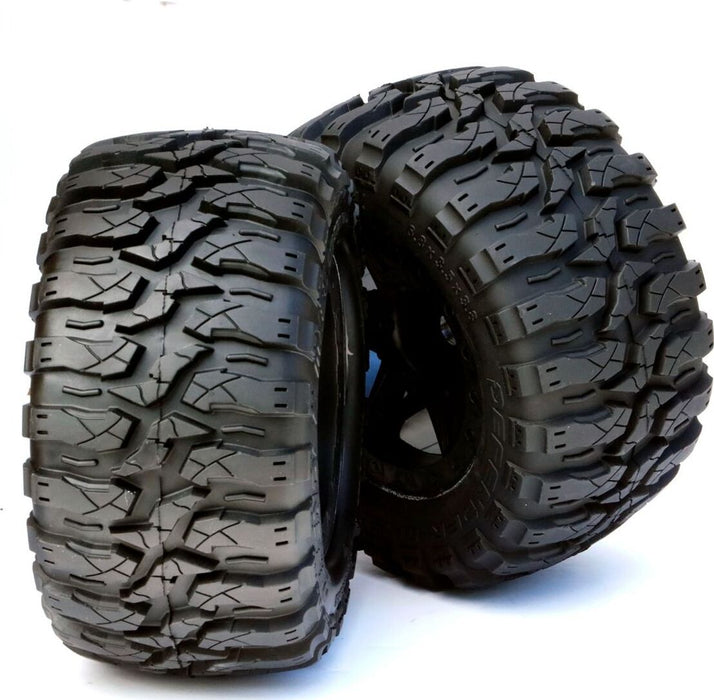 1/8 Defender 3.8" Belted All Terrain Tires 17mm Mounted