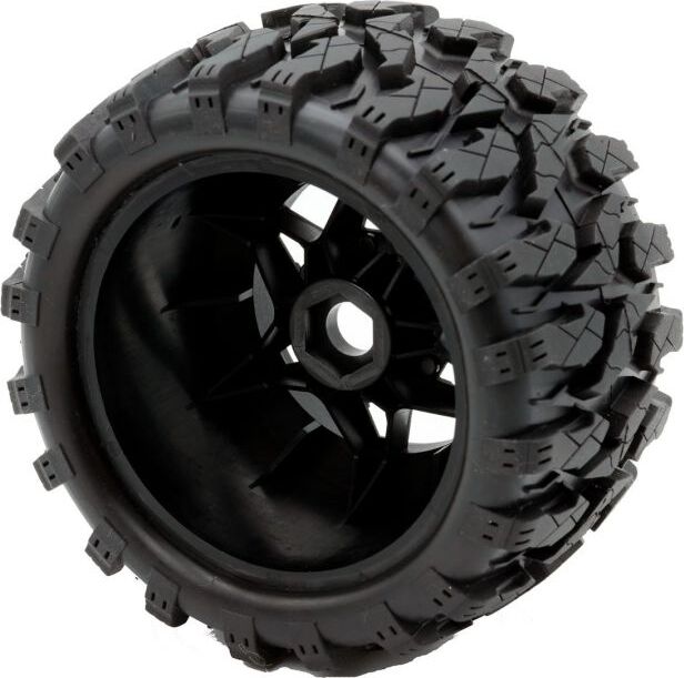 Defender MX Belted All Terrain Tires Mounted 17mm Traxxas
