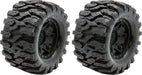 Defender MX Belted All Terrain Tires Mounted 17mm Traxxas