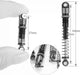 1/24 Aluminum 54mm Long Travel Shocks, Black, for Axial SCX24