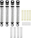 1/24 Aluminum 54mm Long Travel Shocks, Black, for Axial SCX24