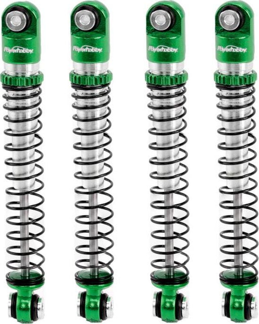 1/24 Aluminum 54mm Long Travel Shocks, Green, for Axial SCX24