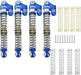 1/24 Aluminum 58mm Long Travel Shocks, Blue, for Axial SCX24