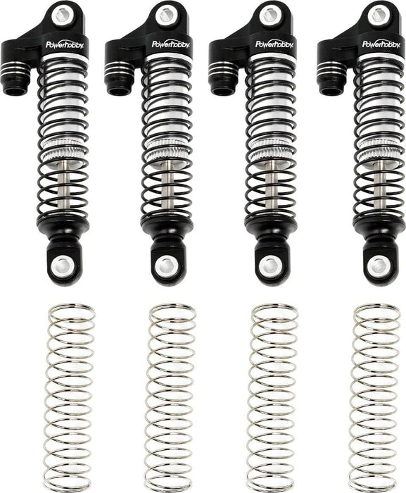 Aluminum 51mm Long Travel Shocks, Black, for Traxxas