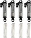Aluminum 51mm Long Travel Shocks, Black, for Traxxas