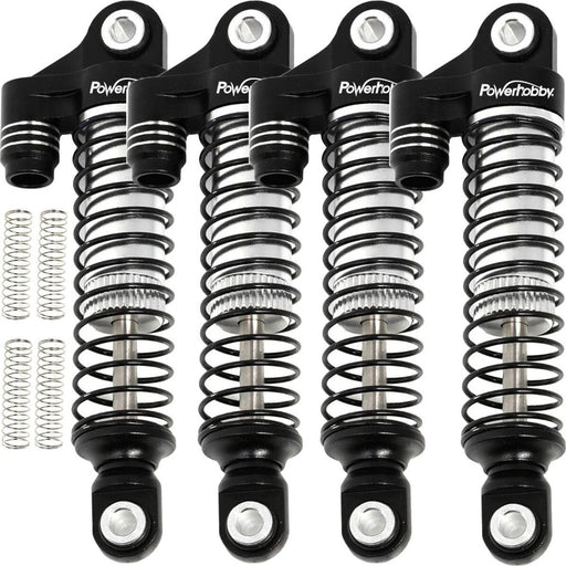 Aluminum 51mm Long Travel Shocks, Black, for Traxxas