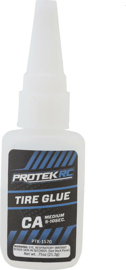 CA Tire Glue w/Glue Tip (Medium), 0.75oz