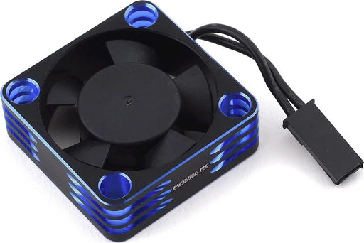 30x30x10mm Aluminum High Speed HV Cooling Fan (Blue/Black)