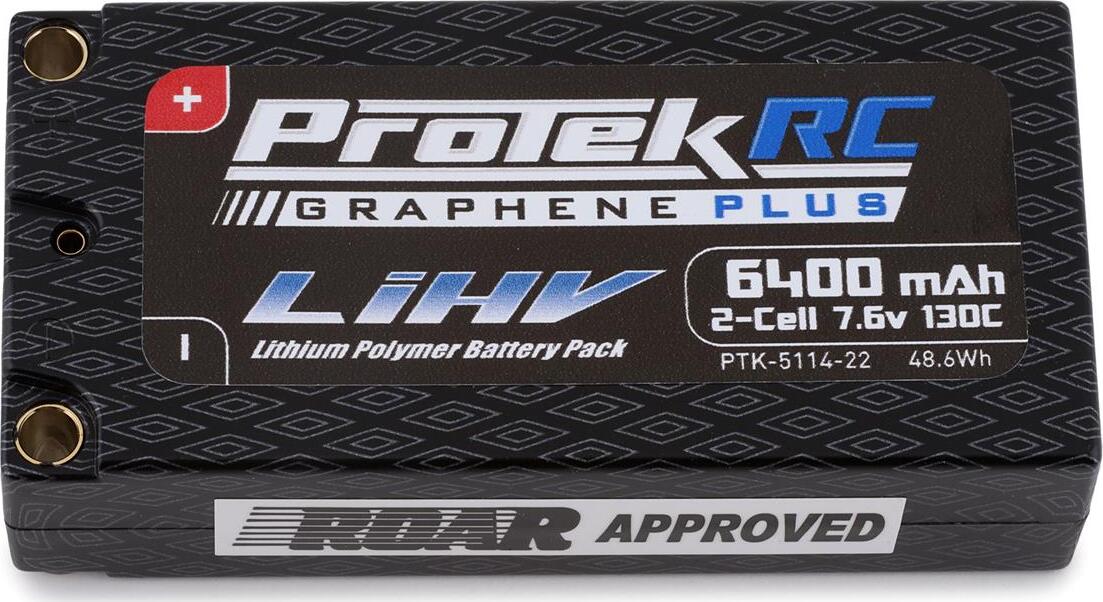 2S 130C Low IR Si-Graphene + HV Shorty LiPo Battery