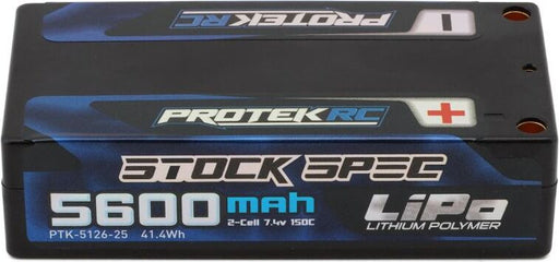 2S 150C Low IR Si-Graphene "Stock Spec" Shorty LiPo