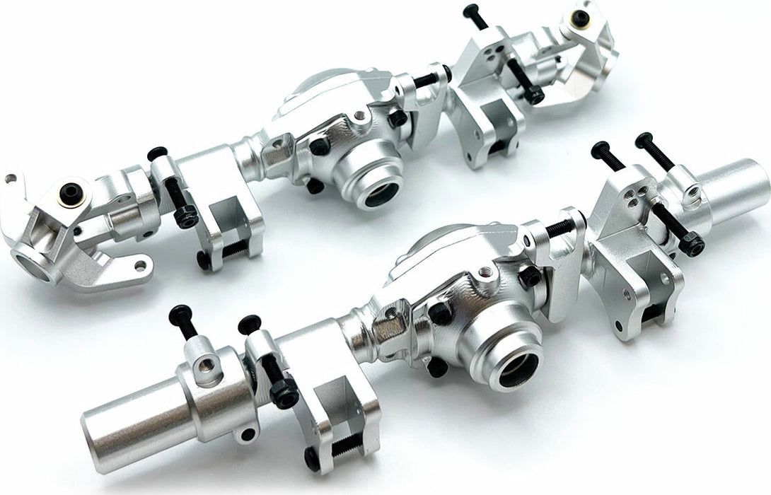 Silver Aluminum Axle Housing Set, Front & Rear for CEN F450