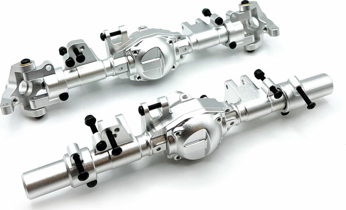 Silver Aluminum Axle Housing Set, Front & Rear for CEN F450