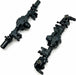 Black Aluminum Axle Housing Set Front & Rear, for CEN Ford