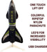 Spinner Missile XL Electric Free-Flight Rocket, Black