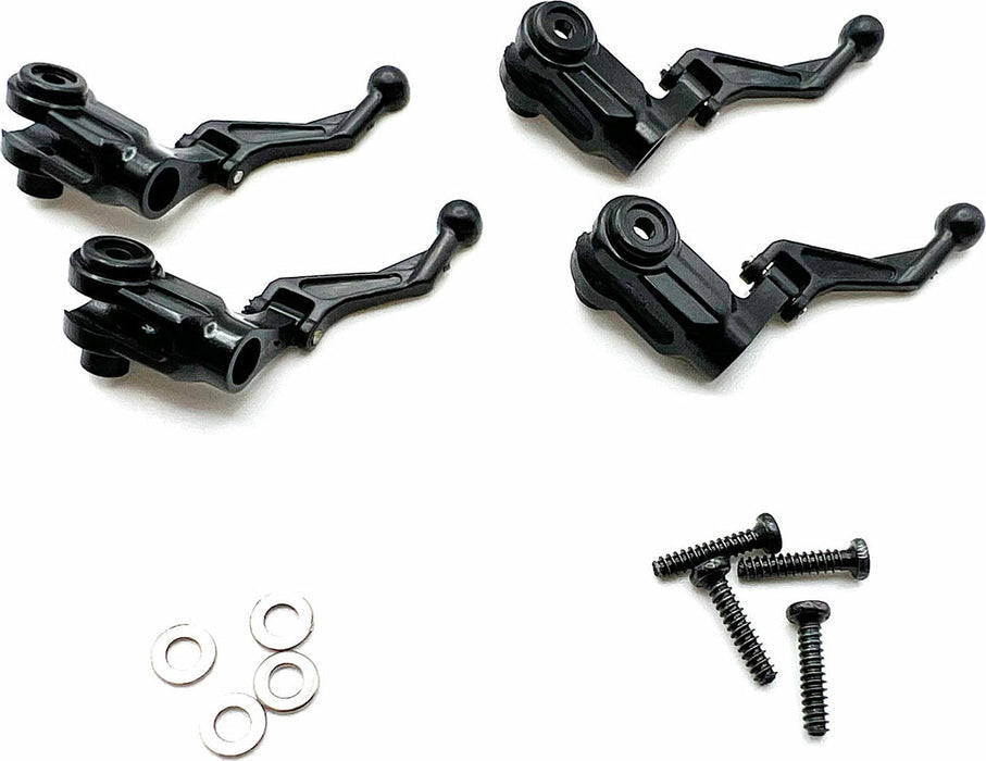 Main Blade Grips with Screws (4); Hero-Copter & Military