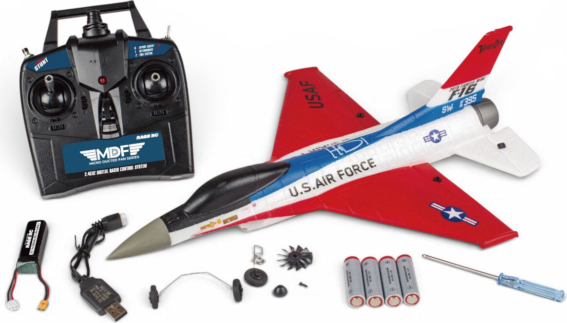 F-16 RTF Brushless Powered EDF Jet