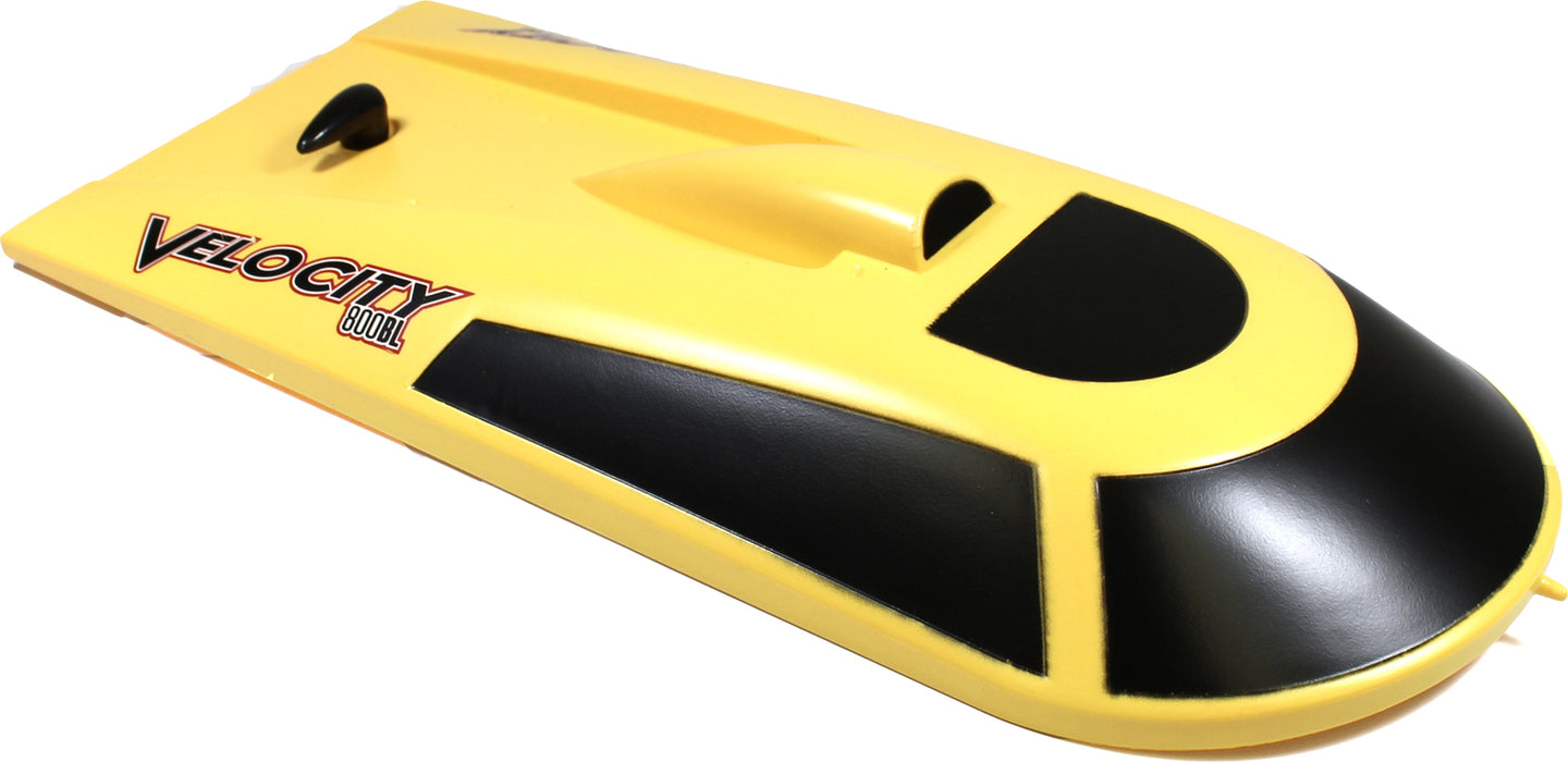 Painted replacement canopy: Yellow Velocity 800 BL