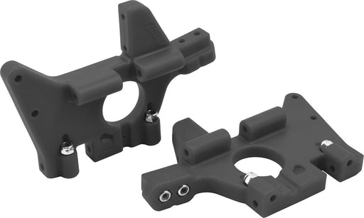 BLACK FRONT BULKHEADS (FITS ALL VERSIONS OF THE T-MAXX &