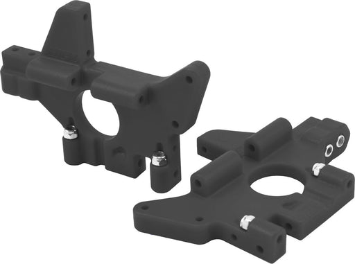 BLACK REAR BULKHEADS (FITS ALL VERSIONS OF THE T-MAXX & E-MAX