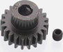 EXTRA HARD 21 TOOTH BLACKENED STEEL 32P PINION 5M/M