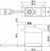 Micro Digital MG Servo 0.13sec / 54oz @ 6V