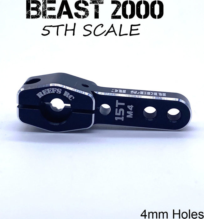 Single HD Horn 15T 4mm Holes - 5th Scale
