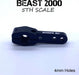 Single HD Horn 15T 4mm Holes - 5th Scale