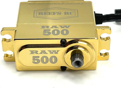 RAW500 Servo, Brass Edition, Programmable