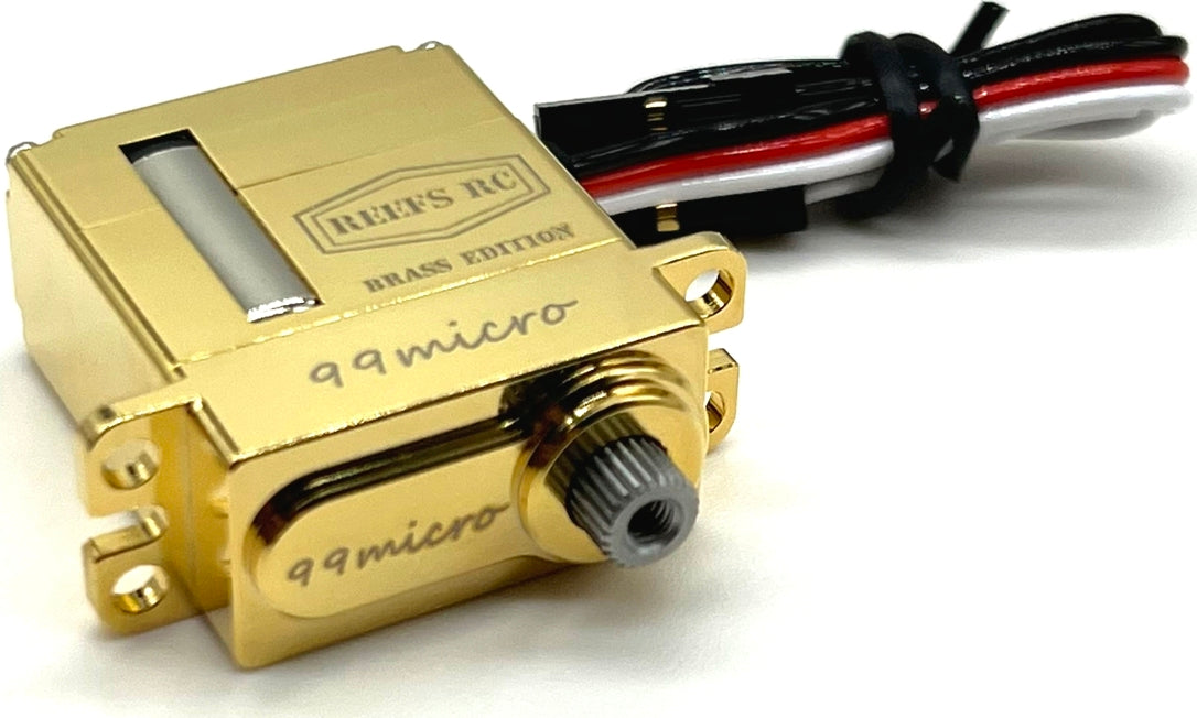 99MICRO Servo, Brass Edition