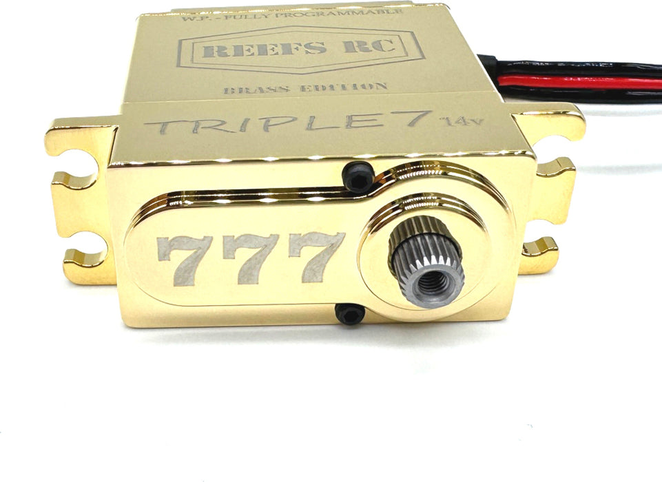 Triple7 Brass Edition, Servo Progammable