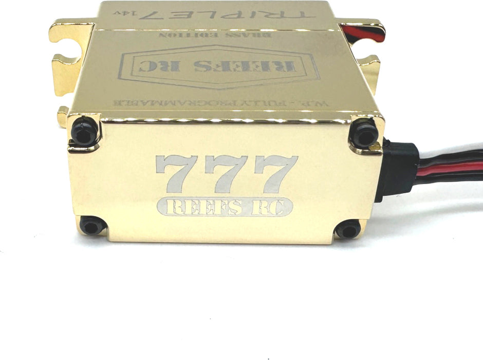 Triple7 Brass Edition, Servo Progammable
